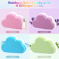 🎁LAST DAY SALE £7.79!!🔥50K+ SOLD!🌈 Rainbow Cloud Bath Bombs – Turn Every Bath into a Magical Rainbow Spa