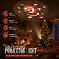 ⏳49% OFF – 🎄HD Christmas Scene Projector | 6 or 10 Festive Projection Discs, USB Plug & Play, 360° Flexible Design & Up to 200 Sq Ft Coverage ✨