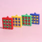 🏆Hot Sale⚡Tic-Tac-Toe Keychain Set - 4Pcs Educational Travel Game for Kids