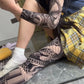 Ultra-clear Highly Elastic Seamless Tattoo Sleeve&Tattoo Stocking Set(2 Sheets)