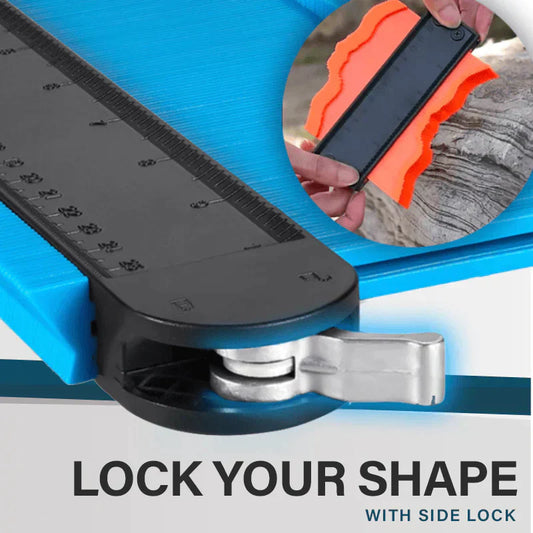 🛠️ Easy Shape Contour Gauge Duplicator – Perfect for Accurate Measurements & DIY Projects 🎄✨