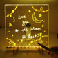 ⏳Surprise Price: Only £8.99!!!🎨Luminous Led Drawing Board For Children🎁Buy 1 Get 7 Colour Pens &Foldable stand For Free
