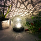 🔥2026 Hot Sale 57% OFF✨⚡ Cracked Hockey Puck Solar Light Glowing LED, Auto On/Off, Waterproof. ✨