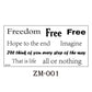 10 Sheets Small English Letter Waterproof Temporary Tattoo