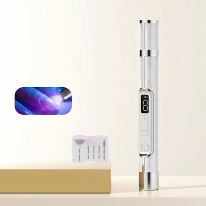 ✨ 2-in-1 Electric Nail File – Professional Nail Care at Home | For Natural Nails & a Beautiful Finish 💅