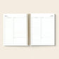 🎁Hot Sale🔥Efficient Daily Planner with Minimalist Layout