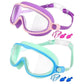 🏊‍♀️Last Day Buy 1 Get 1 Free🏊‍♀️-HD children's large frame waterproof and anti-fog swimming goggles