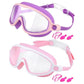 🏊‍♀️Last Day Buy 1 Get 1 Free🏊‍♀️-HD children's large frame waterproof and anti-fog swimming goggles