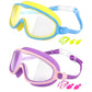 🏊‍♀️Last Day Buy 1 Get 1 Free🏊‍♀️-HD children's large frame waterproof and anti-fog swimming goggles