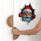🔥Christmas Sale-Up to 50% OFF!!🎅Santa's Surprise 3D Wall Decals