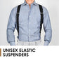 ⏳Time-Limited Special⏰Men's X-Back Suspenders with Hook Clips – Adjustable & Heavy-Duty 7