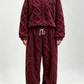 ❄️Hot Sale-50% OFF🧸 Women's 2-Piece Plush Fleece Set – Cosy Winter Style