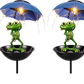 🐸✨ Magical frog decoration with night light – weatherproof & cute!