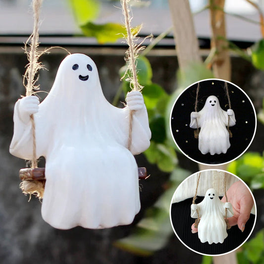 (🎃Early Halloween Promotion🎃 Buy 1 Get 1 Free)Halloween Cute Swing Ghost