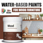 🔥Water-based Environmentally Friendly Odorless Wood Furniture Repair and Renovation Paint