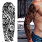3 Sheets God Myth Clock Ship Full Arm Sleeves