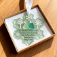 🎄Christmas Pre Sale￡6.99!!☃️🌊Snowflake-Shaped Sea Glass Friendship Decor❄✨ Shaped by Nature & Crafted by Hand!