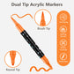 🔥50% OFF🎁Dual-Tip Glitter Marker Pen