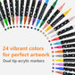 🔥50% OFF🎁Dual-Tip Glitter Marker Pen