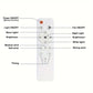 🏆LAST DAY SALE ONLY￡16.99 with Socket!!🎁🔥SmartBreez™ PRO 40W LED Ceiling Fan Light – 20.5” Ultra-Quiet with Remote 🎯 | E27 + FREE B22 Adapter 🔌 | For Bedroom 😴, Kitchen 👩‍🍳 & Garage 🛠️ – UK Ready! 🇬🇧