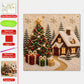 🧘Relaxing & Beginner-Friendly-🎄🎅 Premium 3D Pearl Christmas Wall Art Kit