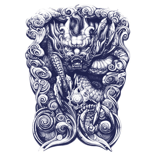 1 Sheet  Full Back Semi-Permanent Tattoos