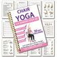 🔥New Arrival 75% OFF! ☀️30-Day Chair Yoga Weight Loss Spiral-Bound Notebook & Step-by-Step Exercise Guide - At-Home Fitness Journal