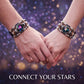 💥Last-Day Sale 59% OFF☪️Glow-in-the-Dark Leather Zodiac Sign Bracelet For Men and Women
