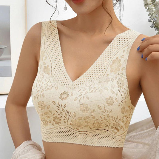 🔥Buy 1 Get 2 Free (3PCS) - Comfortable & Convenient Front Button Bra