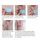 2 Sheets Semi Permanent Fake Waterproof Temporary Tattoos Stickers Long Lasts 1-2 Weeks, Animal Set Peacock Lion Koi Carp Tiger Owl Dragon Deep Blue