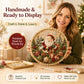 ✨ Four Seasons & Holiday Pearl Art Hanging Wreath Kit | Luxury Flocked Canvas with Scratch-Resistant Non-Fading Pearl Beads DIY Handmade Seasonal Decor 💎