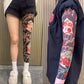 Ultra-clear Highly Elastic Seamless Tattoo Sleeve&Tattoo Stocking Set(2 Sheets)