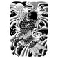 2 Sheets Black Fish Wave Half Arm Semi-Permanent Tattoo