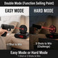 💥 Gun Shooting Alarm Clock Target Shot Game for Bedrooms, LED Display Personalized Bedside Interactive Fun Gadget, Target Creative Clocks for Home Office and Heavy Sleepers