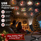 ⏳49% OFF – 🎄HD Christmas Scene Projector | 6 or 10 Festive Projection Discs, USB Plug & Play, 360° Flexible Design & Up to 200 Sq Ft Coverage ✨