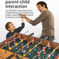 👨‍👩‍👧‍👦⚽ World Cup Family Fun – Baby Foot Foosball Table, Compact & Portable, Easy Assembly. Perfect for Game Night, Birthday Parties & Family Bonding 🎂🎁💕