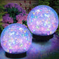 🔥2026 Hot Sale 57% OFF✨⚡ Cracked Hockey Puck Solar Light Glowing LED, Auto On/Off, Waterproof. ✨