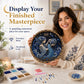 🔥LIMITED TIME 50% OFF!  – ✨ Premium 3D Pearl 12 Zodiac Signs Art Kit | Luxury Flocked Canvas with Scratch-Resistant Non-Fading Pearl Beads DIY Handmade Astrology Decor ♈🌙💎