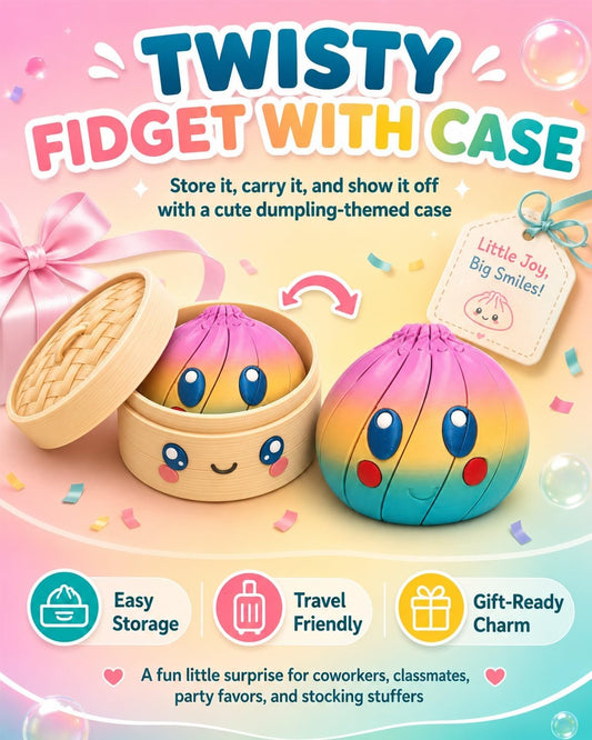 🎁 Hot Sale—72% Off 🦜Dumplings Squishy Rms 3D Printed Dumpling Mystery Box Fidget Toy Mini Blind Surprise Stress Ball Sensory Food Squeeze Novelty Desk Gift Adults Party Favor Classroom Prize Stocking