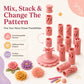 ⏳ Last Day 49% OFF – 🌸 Beginner-Friendly Clay Bloom Maker Set | Reusable 3D-Printed Flower Shaping Tool with Interchangeable Sleeves & 24-Color Modeling Clay Included ✨