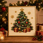 🔥Limited Offer £9.99!!🧘Relaxing & Beginner-Friendly - 🎨💎DIY Christmas Pearl Diamond Painting Art Kit