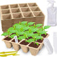 🔥 Limited time🎉120 Cells Seed Starter Tray, 10 Pack Biodegradable Peat Pots with 100 Labels, Plant Starter Kit for Seedlings