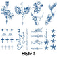 8 Sheets Semi-Permanent Small Tattoo Stickers