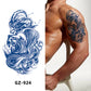 4 Sheet Angel Raven Goat Extra Large Semi-Permanent Tattoo