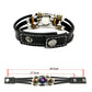 💥Last-Day Sale 59% OFF☪️Glow-in-the-Dark Leather Zodiac Sign Bracelet For Men and Women