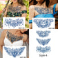 3 Sheets Semi-Permanent Tattoos Body Chest Thigh