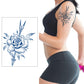 5 Sheets Semi-Permanent Art Butterfly Moon Tattoo Stickers