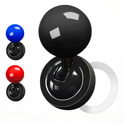 Universal One-Button Start Car Shift Knob– Touch Sensor Start, Anti-Slip Leather, Universal Adapter, Fits Most Automatics. Add A High-Tech Touch To Your Cockpit! 🕹️🔒💎