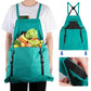 🎁 Hot Sale 50% OFF 🔥Cross Back Gardening Apron With Deep Kangaroo Release Pockets
