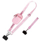 🔒 AH SecureCharge Crossbody | Anti-Snatch Lanyard + Mini Vault